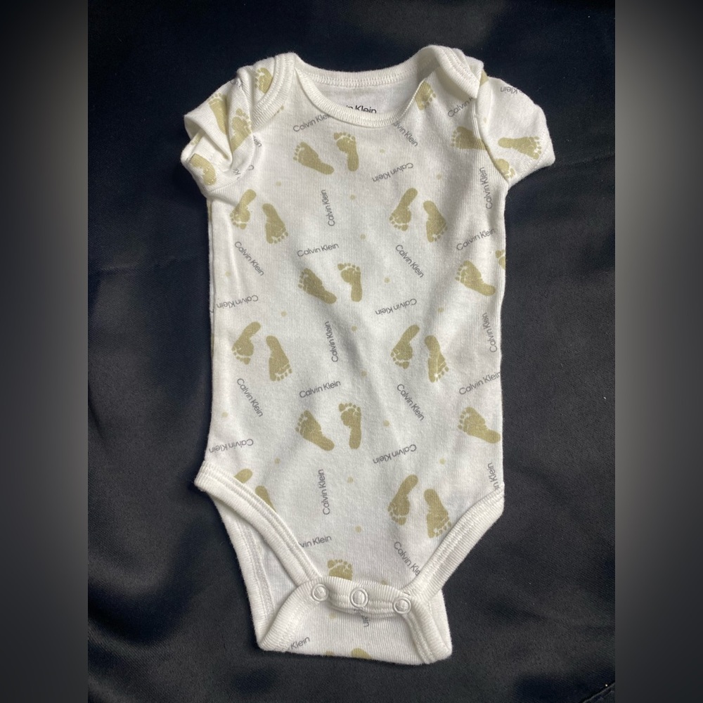 Calvin Klein Newborn Onesie